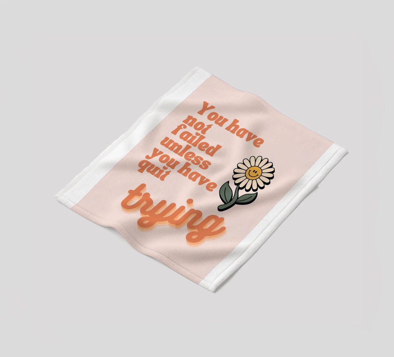 you have not failed uniess you have quit trying fleece blanket by Andara shop