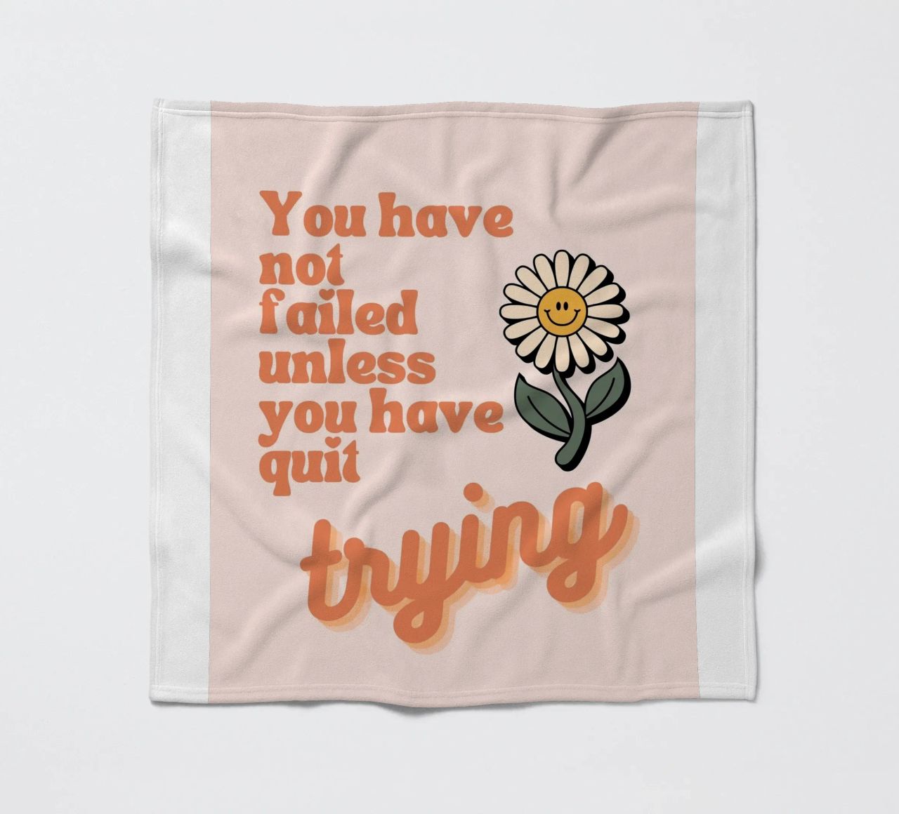 you have not failed uniess you have quit trying fleece blanket by Andara shop