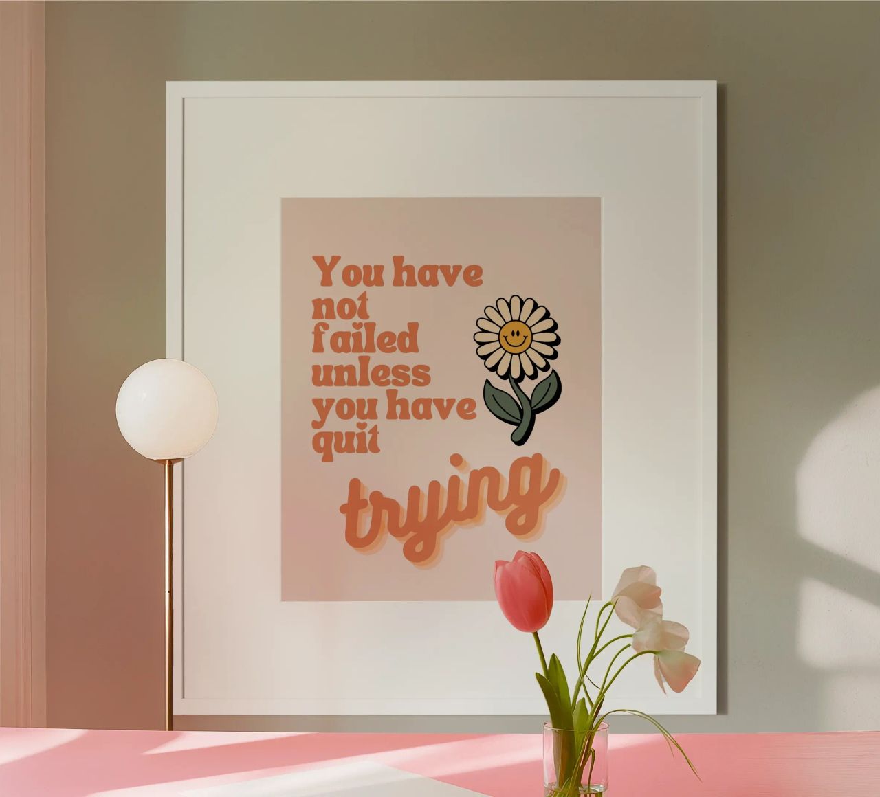 you have not failed uniess you have quit trying hahnemühle by Andara shop