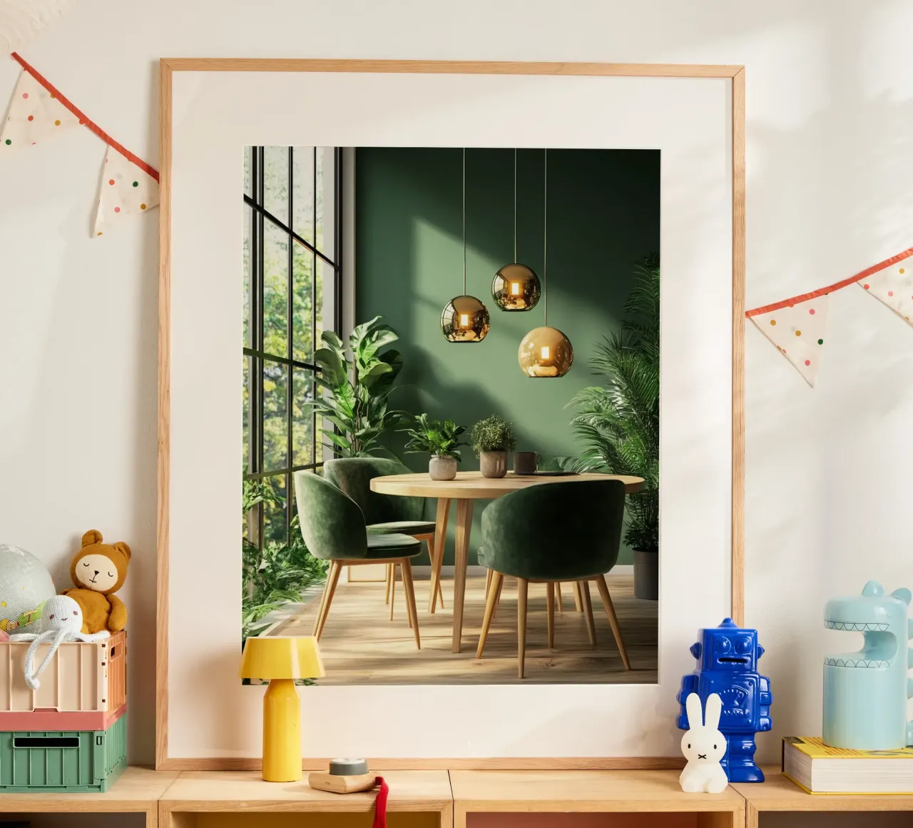 Verde lussureggiante poster da PhotoVibe Decor