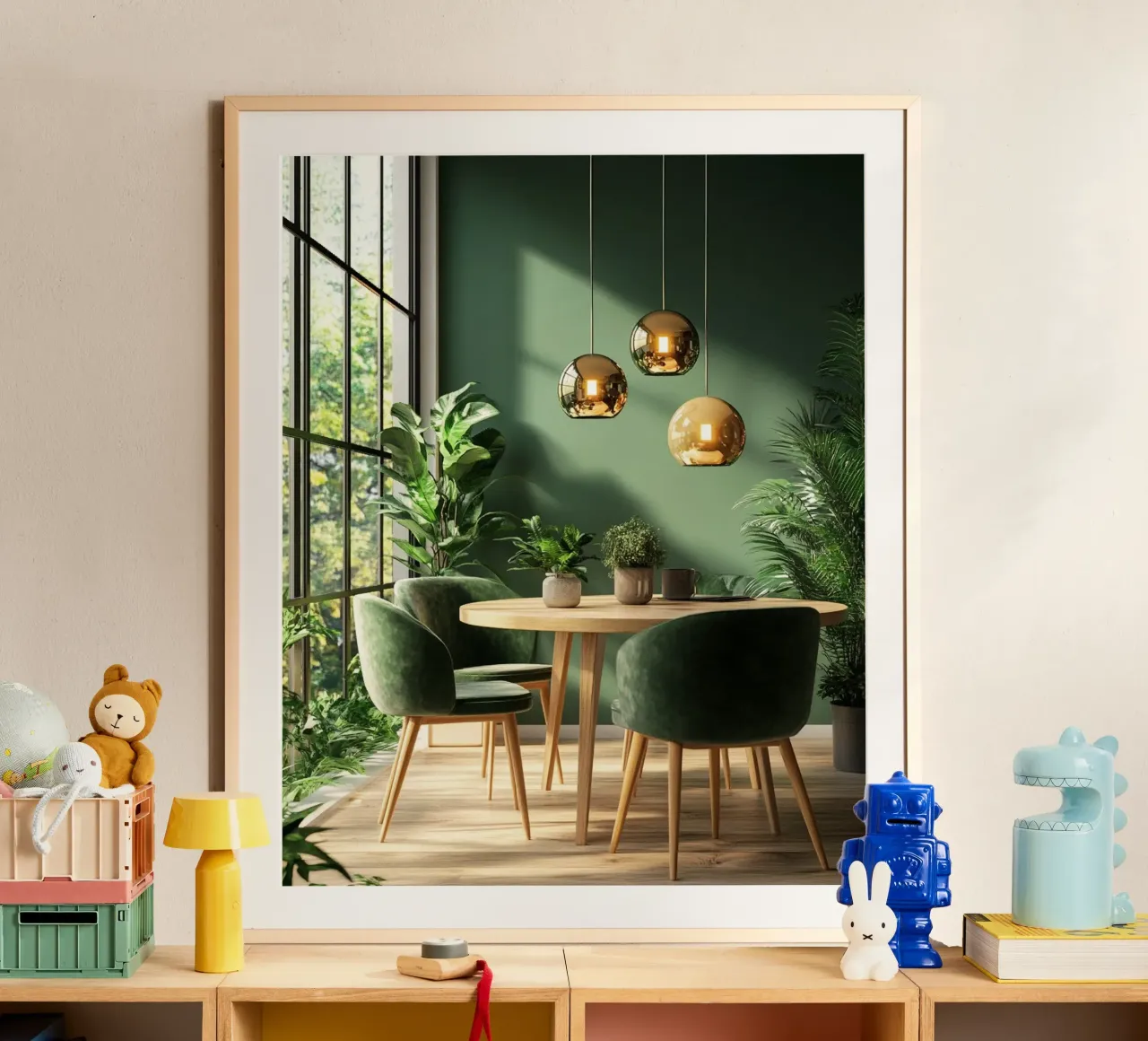 Verde lussureggiante poster da PhotoVibe Decor