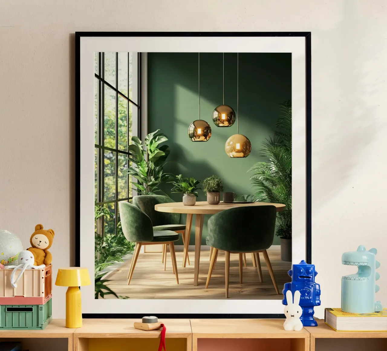 Verde lussureggiante poster da PhotoVibe Decor