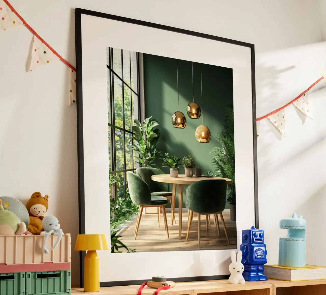 Verde lussureggiante poster da PhotoVibe Decor