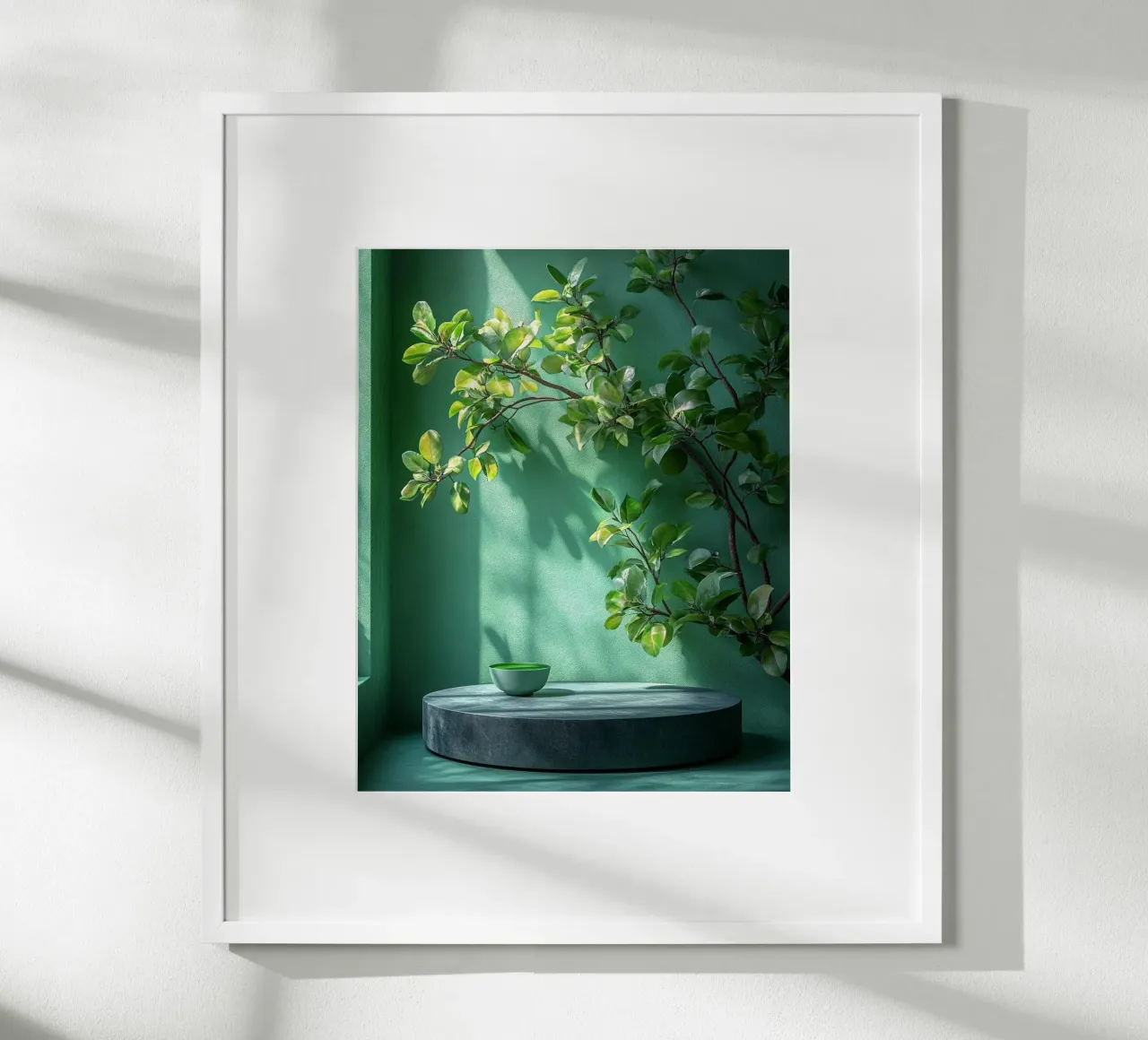 Verde lussureggiante poster da PhotoVibe Decor