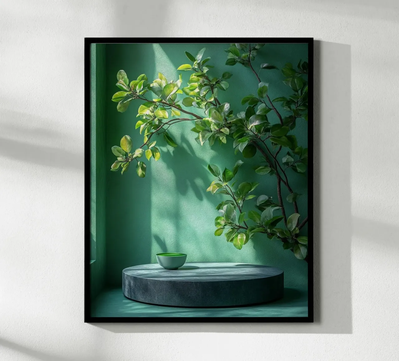 Verde lussureggiante poster da PhotoVibe Decor