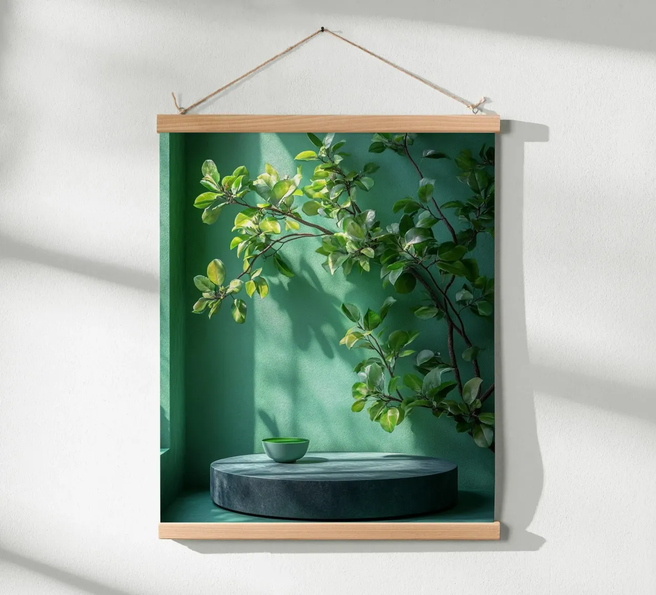 Verde lussureggiante poster da PhotoVibe Decor