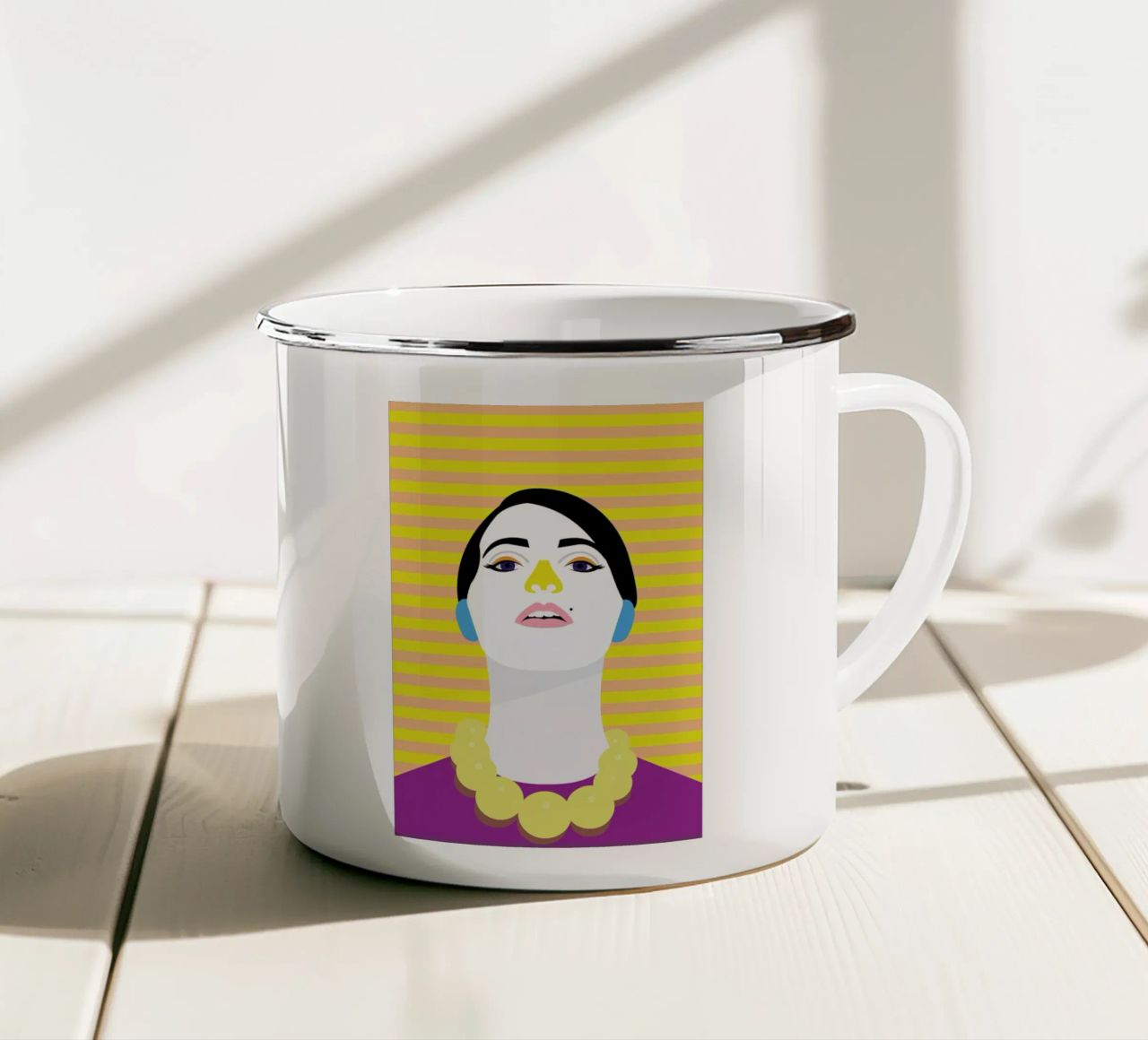 Mia tazza in smalto da Dignity
