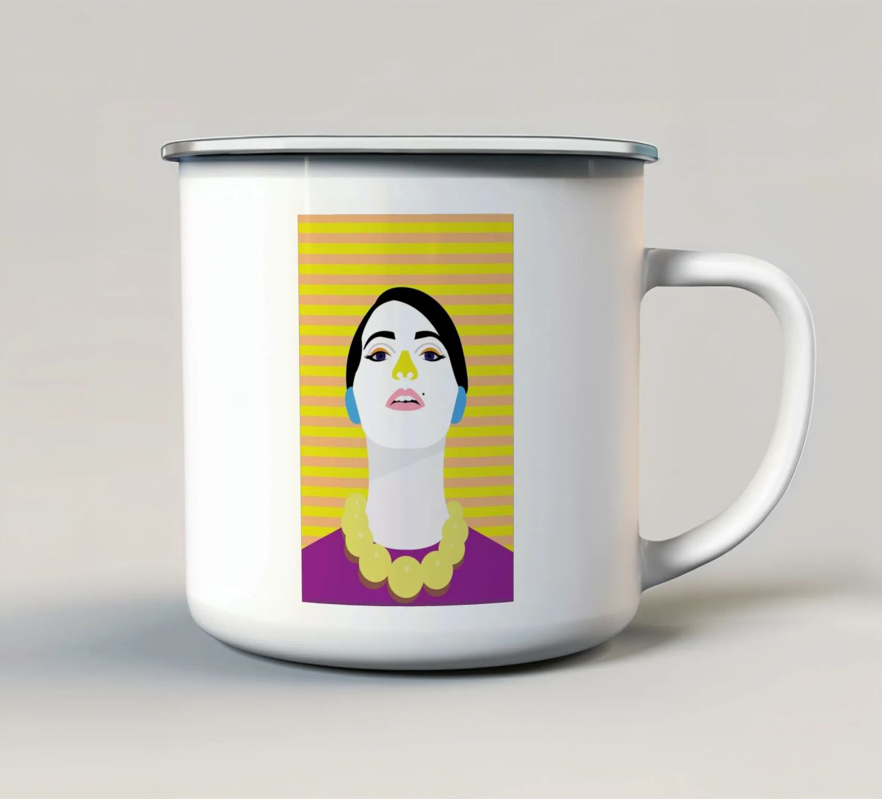 Mia tazza in smalto da Dignity