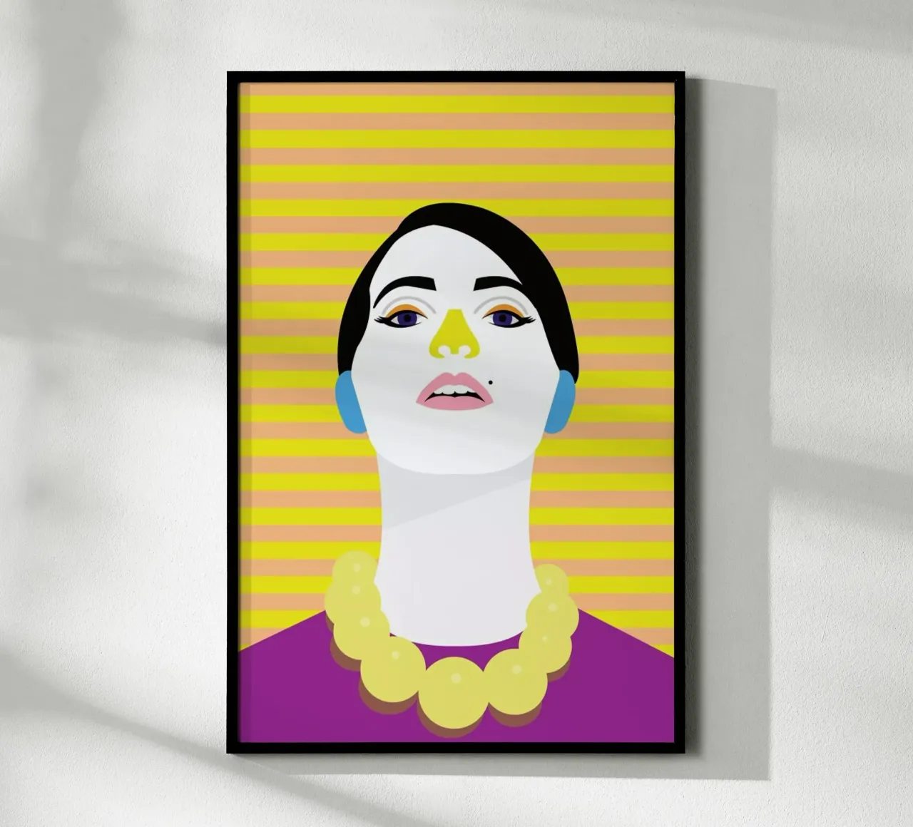 Mia poster con telaio in plastica da Dignity