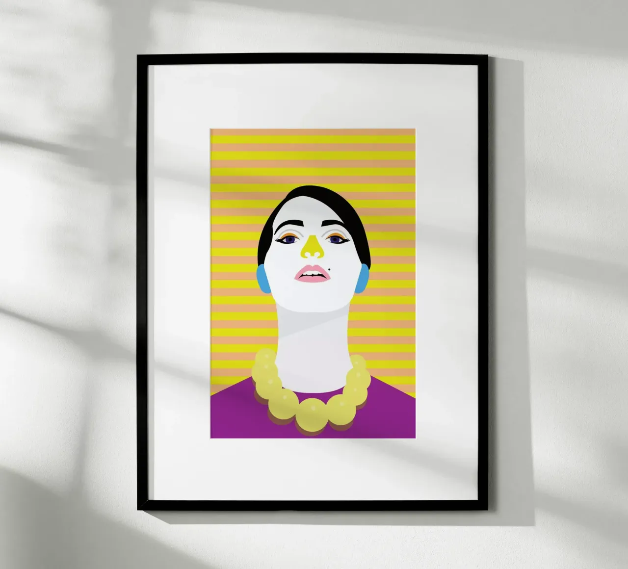 Mia poster con telaio in plastica da Dignity