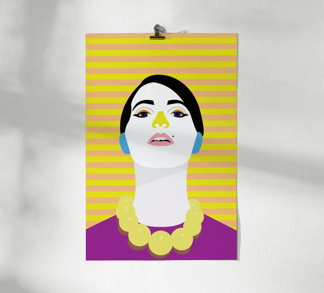 Mia poster con telaio in plastica da Dignity