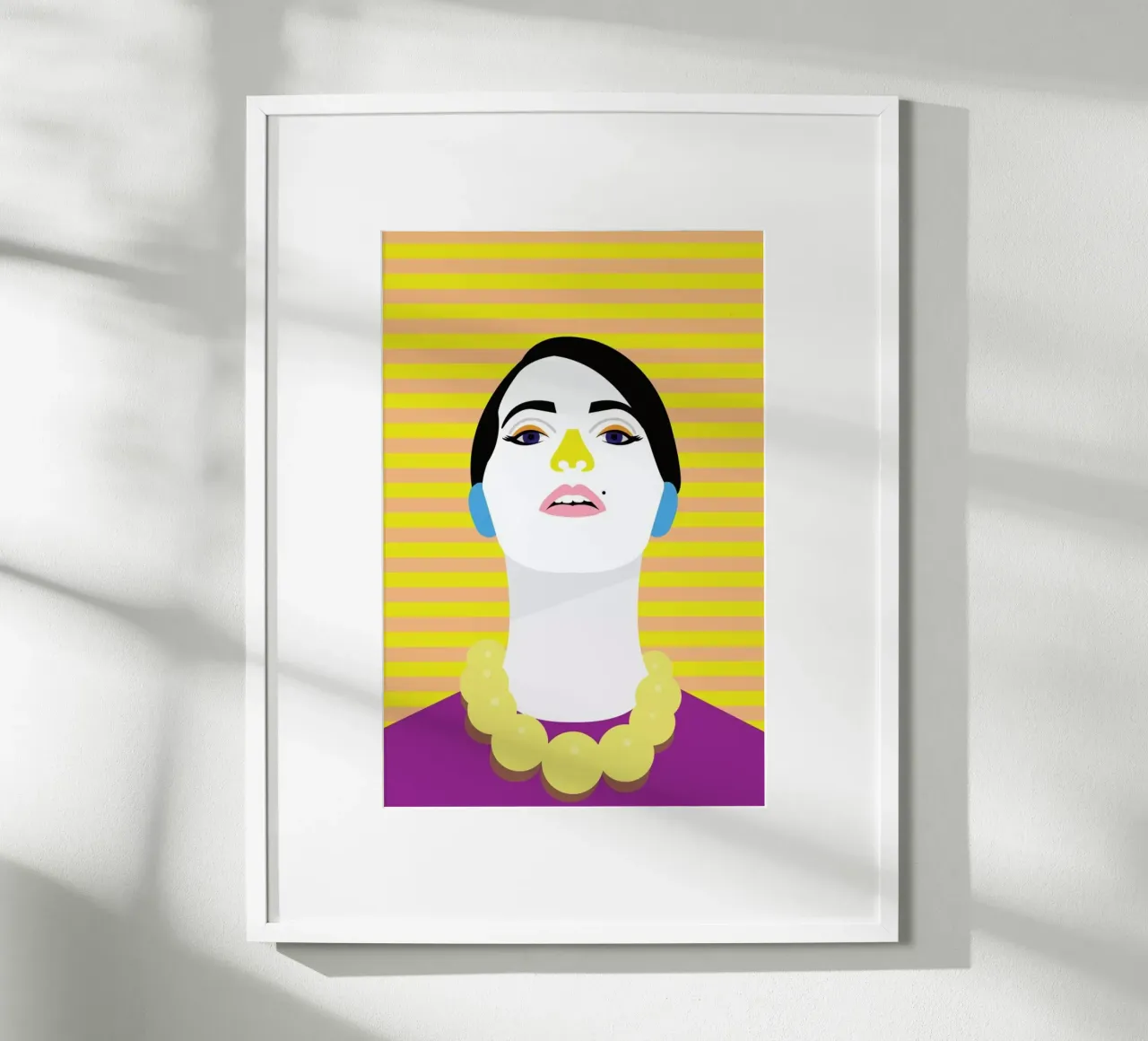 Mia poster con telaio in plastica da Dignity
