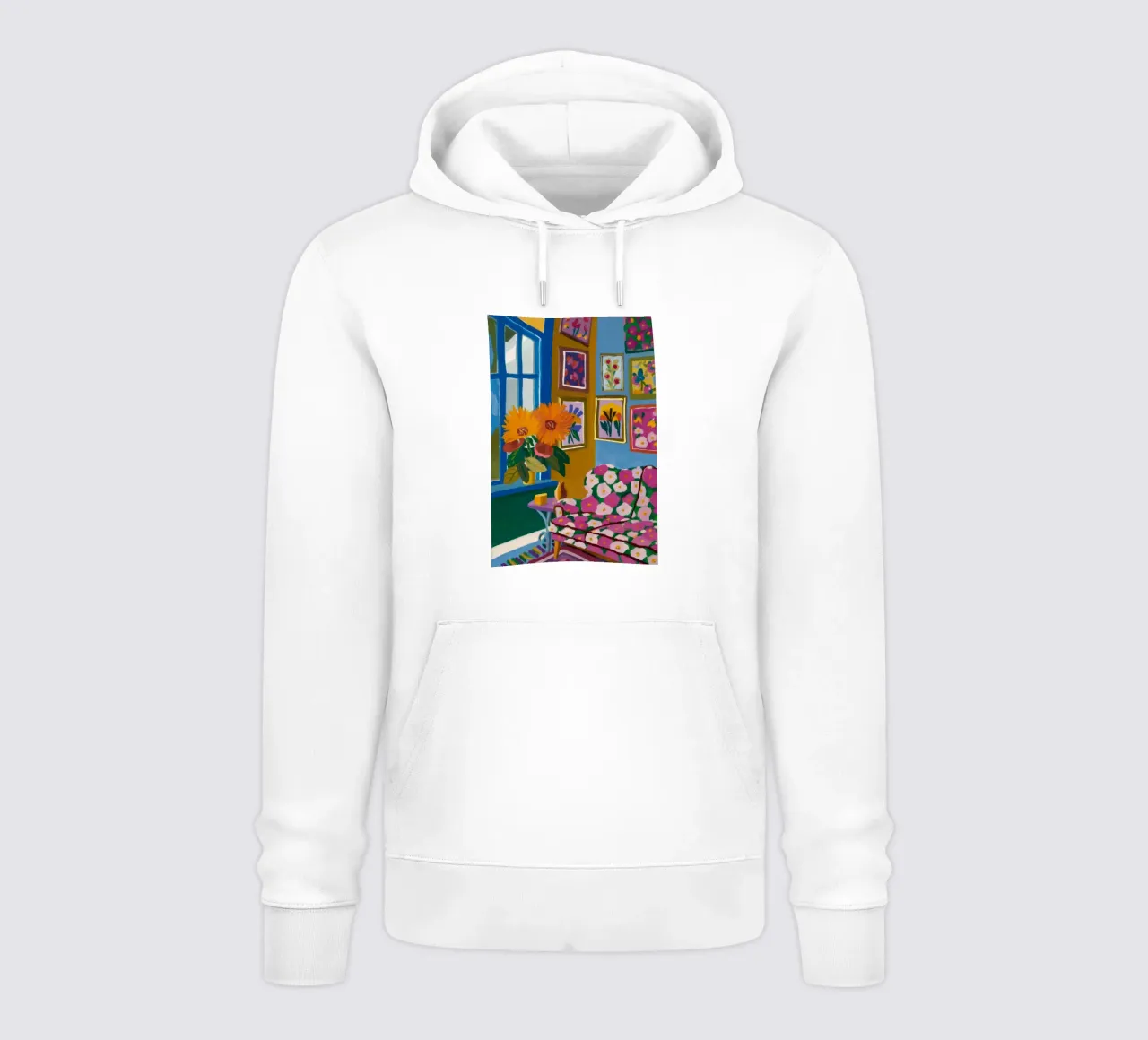 Azure Bloom Zimmer Hoodie von Lumi Eyes