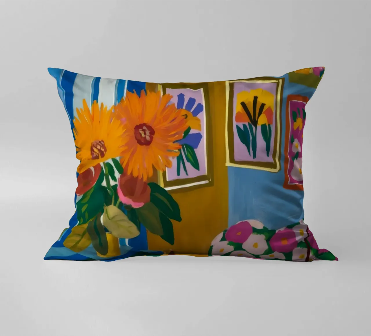 Camera Azure Bloom cuscino da Lumi Eyes