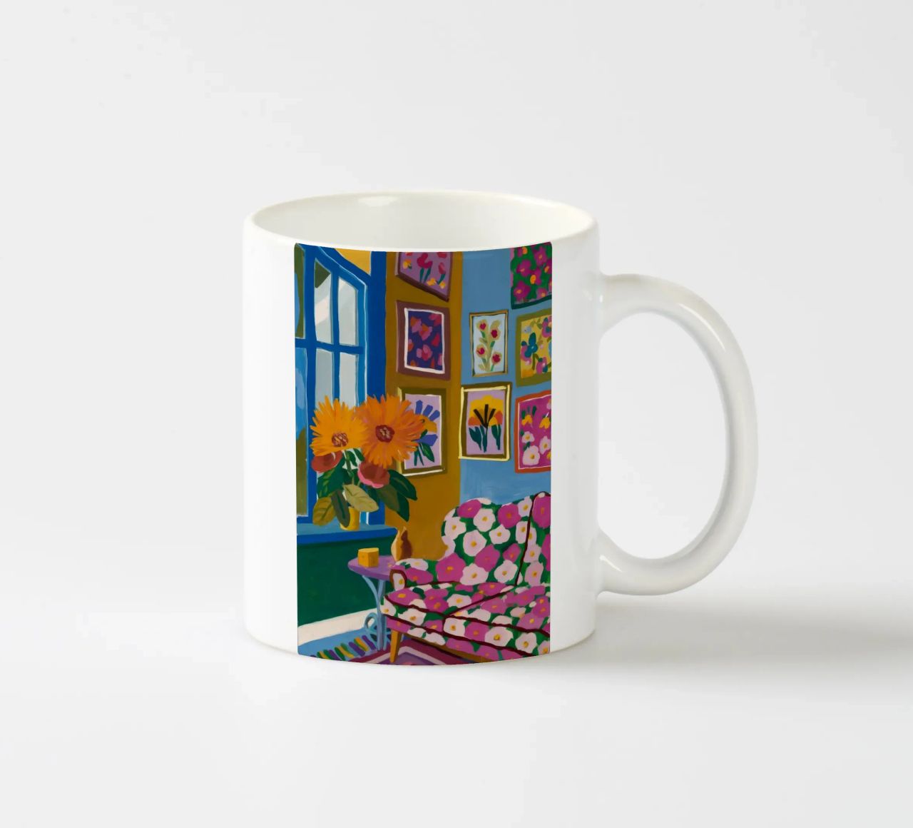 Camera Azure Bloom tazza in ceramica da Lumi Eyes