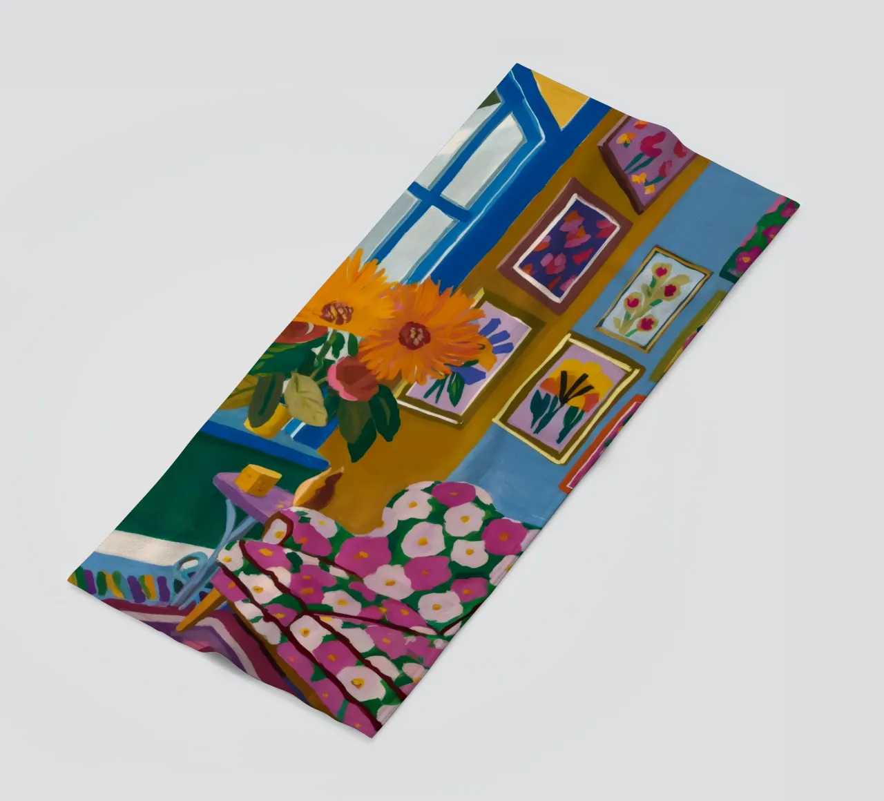 Camera Azure Bloom telo mare da Lumi Eyes