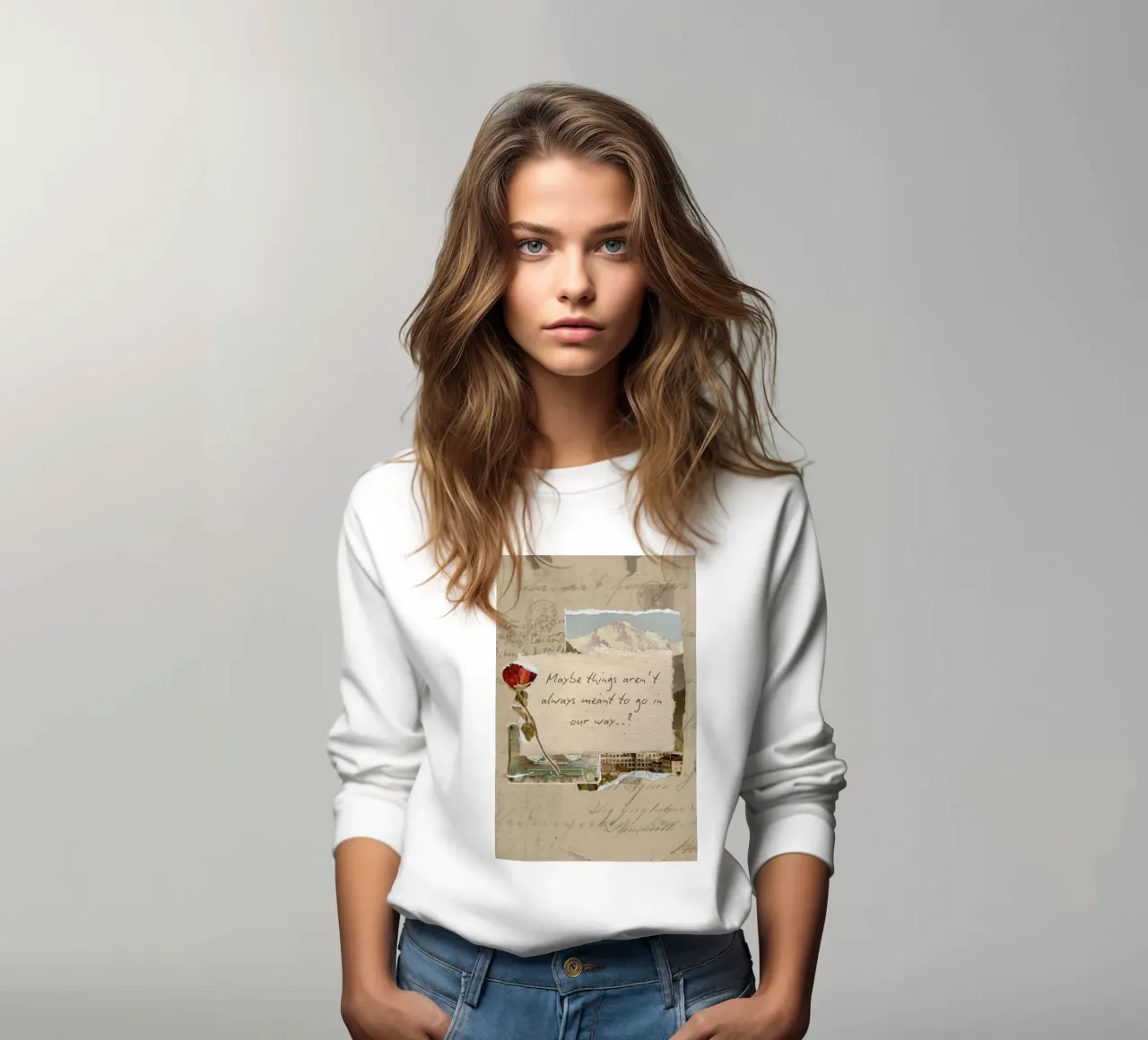 vielleicht sollen die Dinge nicht immer so laufen, wie wir es wollen Sweatshirt von Andara shop
