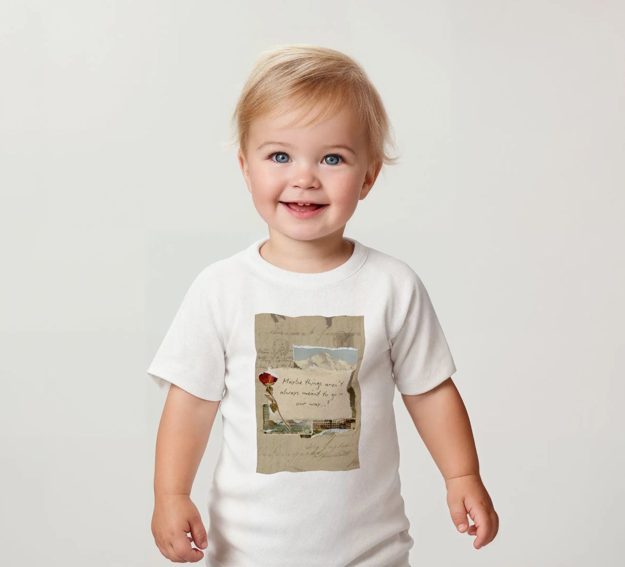 maybe things aren't always meant to go in our way baby t-shirt by Andara shop
