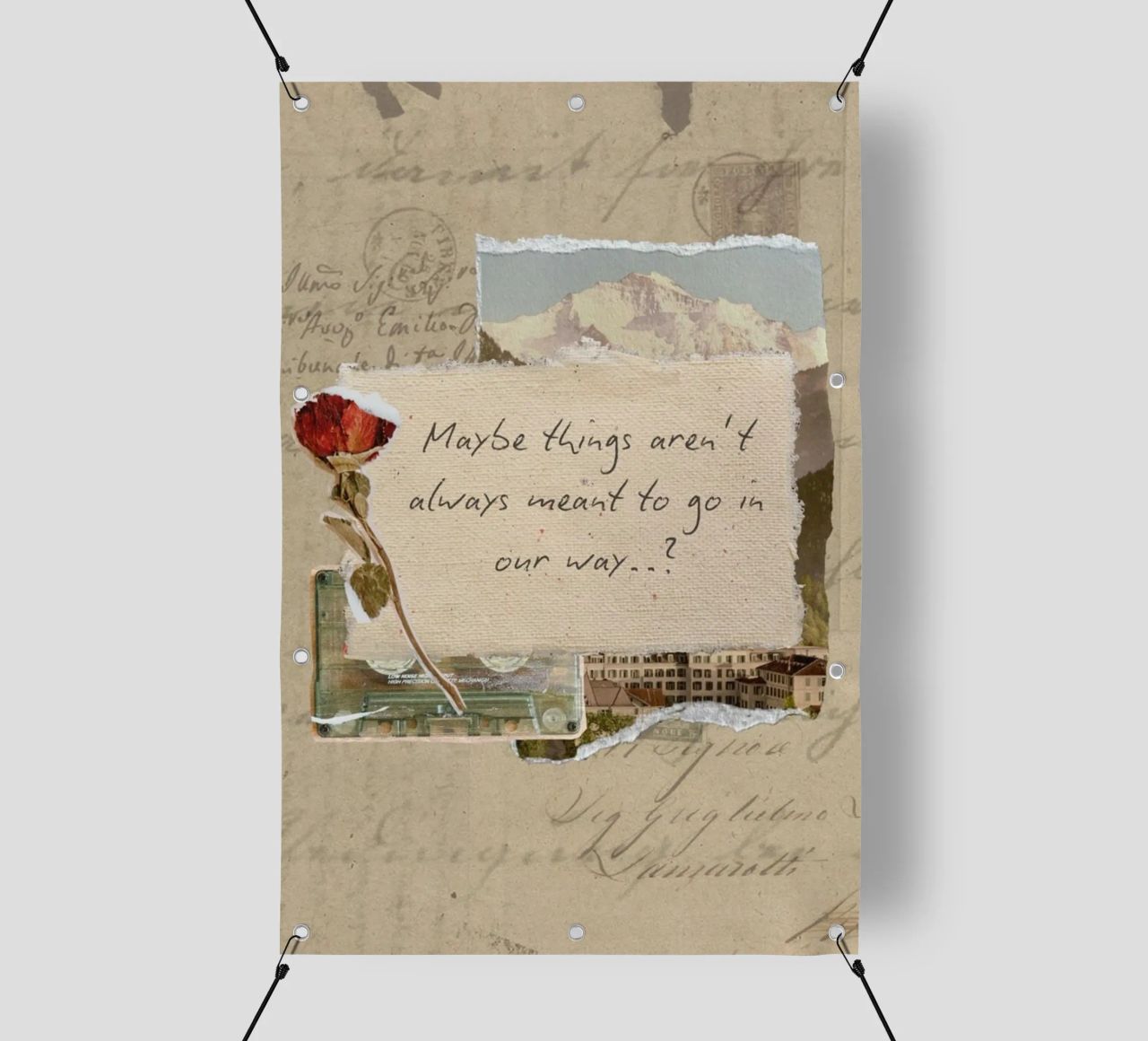 maybe things aren't always meant to go in our way pvc cover by Andara shop