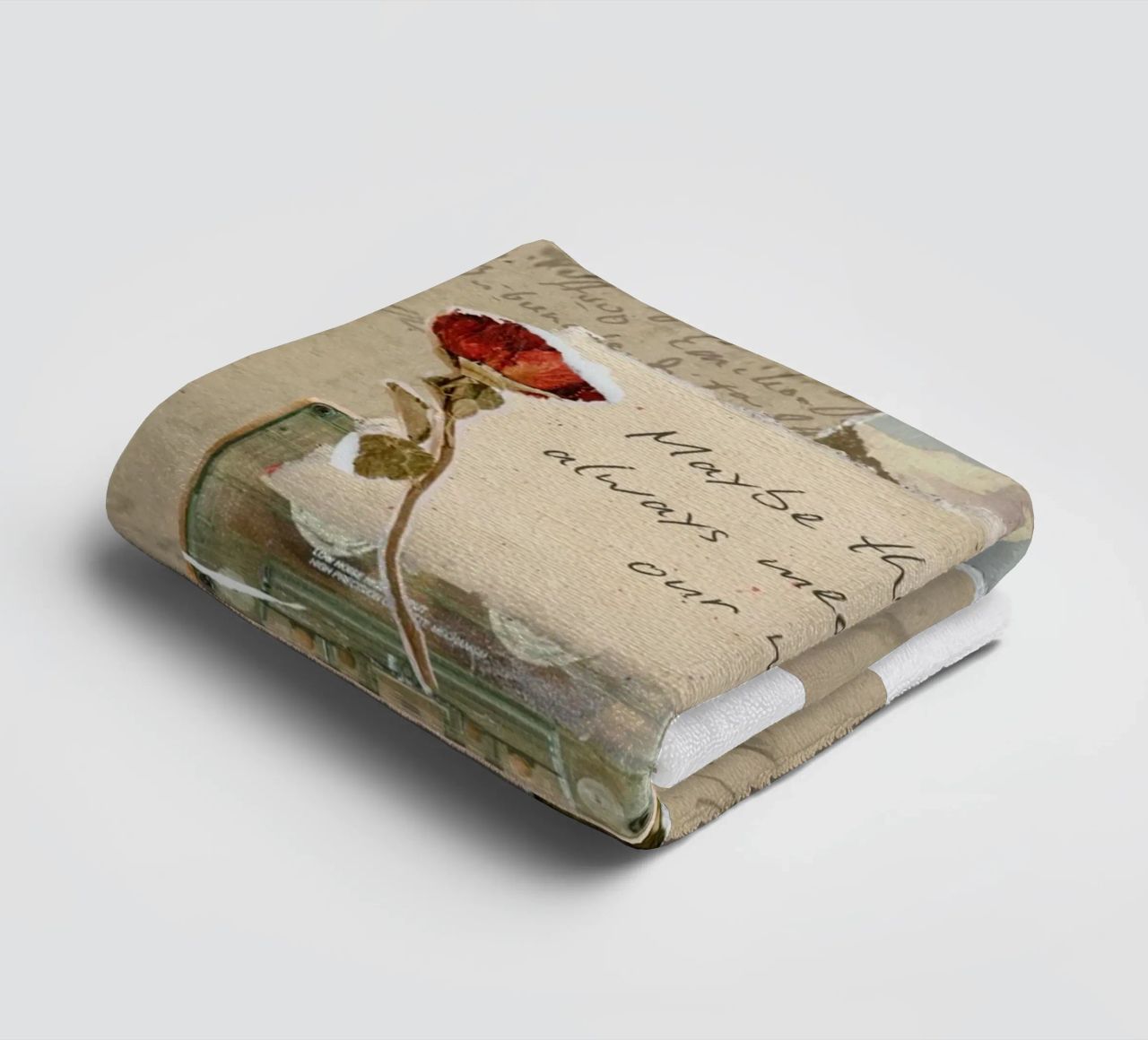 maybe things aren't always meant to go in our way towel by Andara shop