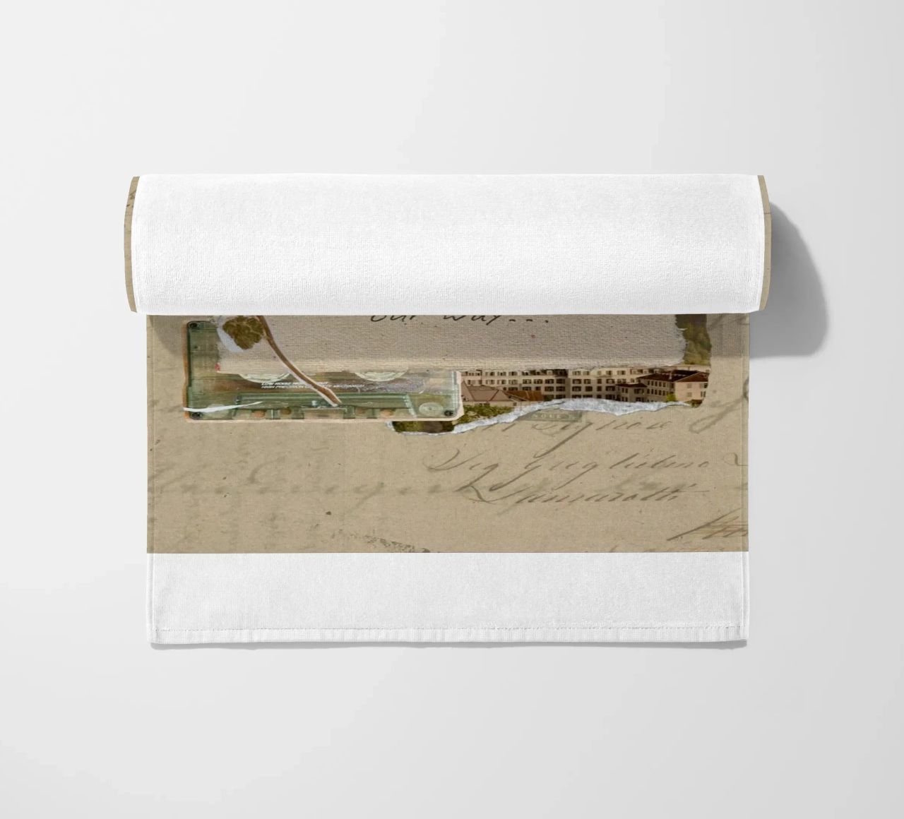 maybe things aren't always meant to go in our way beach towel by Andara shop