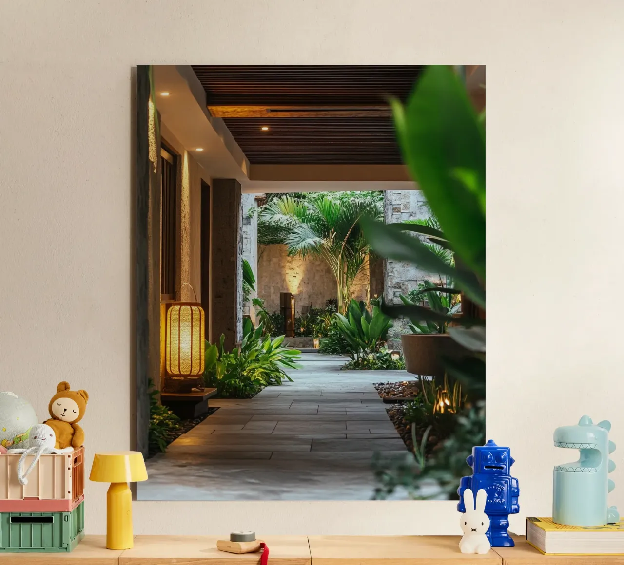 Verde lussureggiante alluminio dibond da PhotoVibe Decor