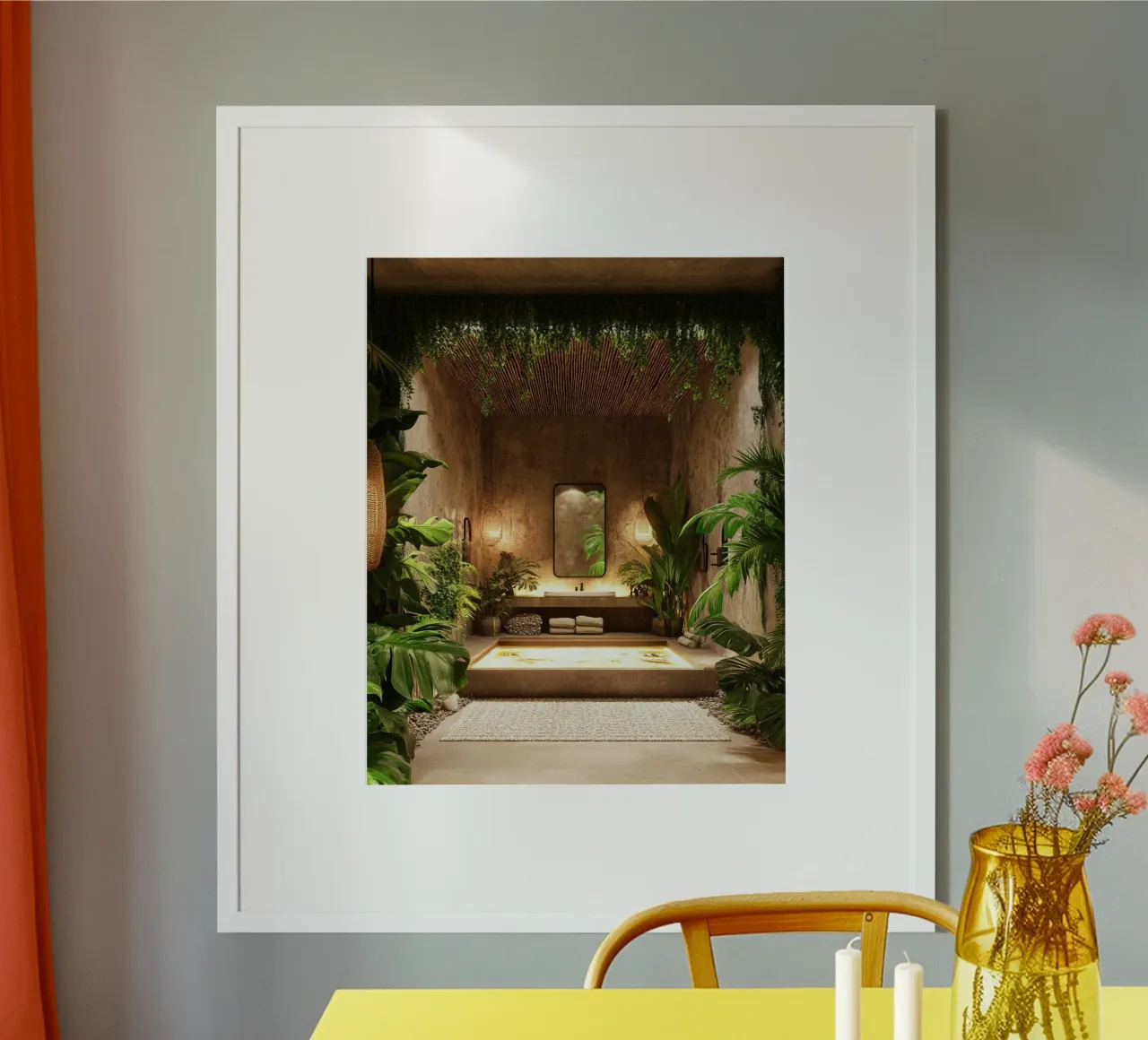 Verde lussureggiante poster da PhotoVibe Decor