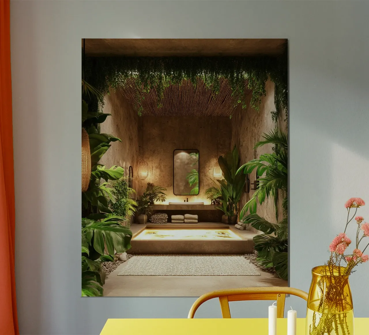 Verde lussureggiante poster da PhotoVibe Decor