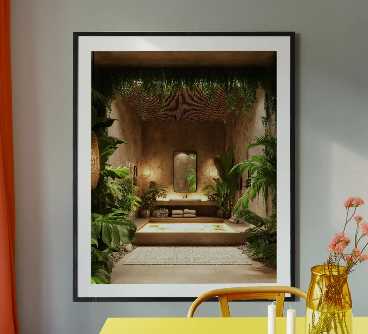 Verde lussureggiante poster da PhotoVibe Decor