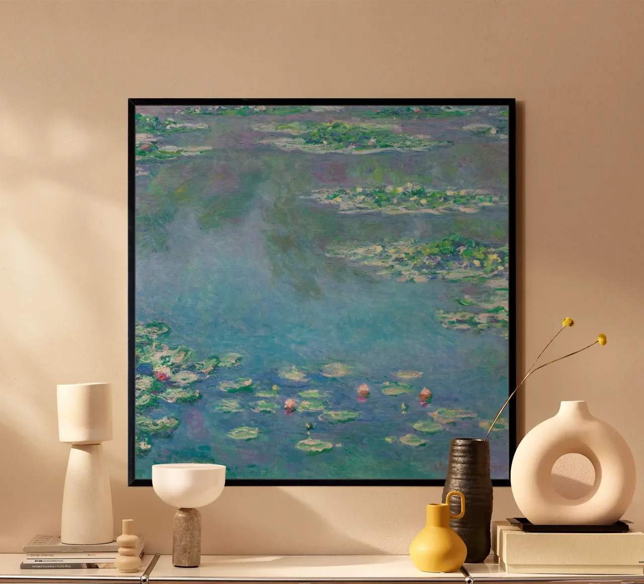 Ninfee di Claude Monet carta hahnemühle da Venus Art
