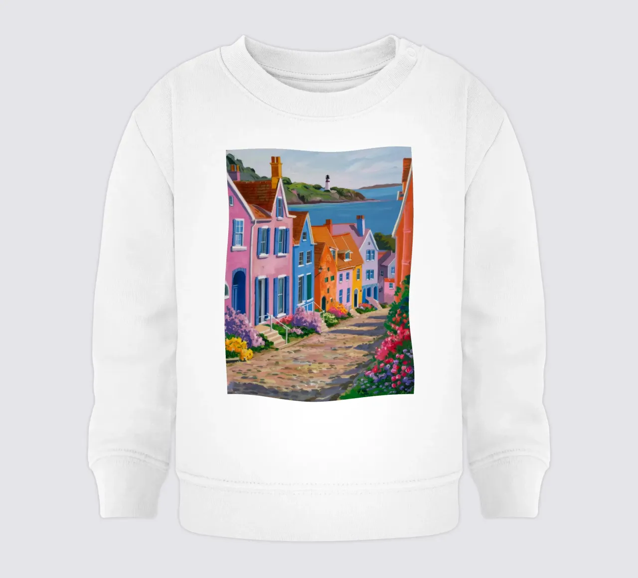 Quaint Harbor Vista felpa neonato da Paez Harmony