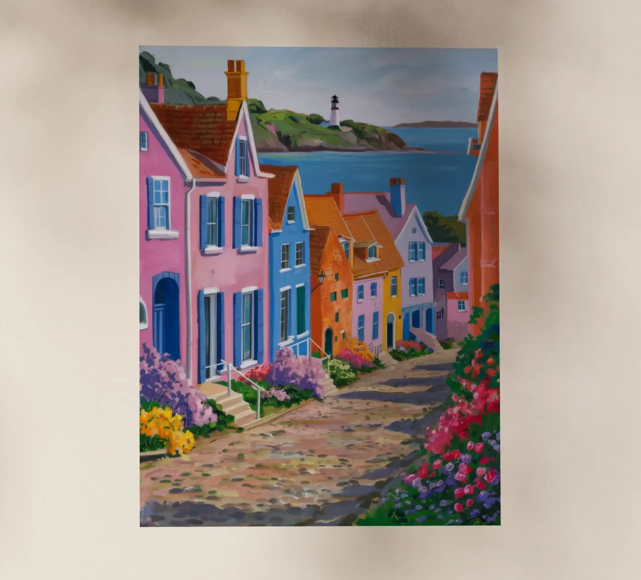 Quaint Harbor Vista pellicola backlit da Paez Harmony