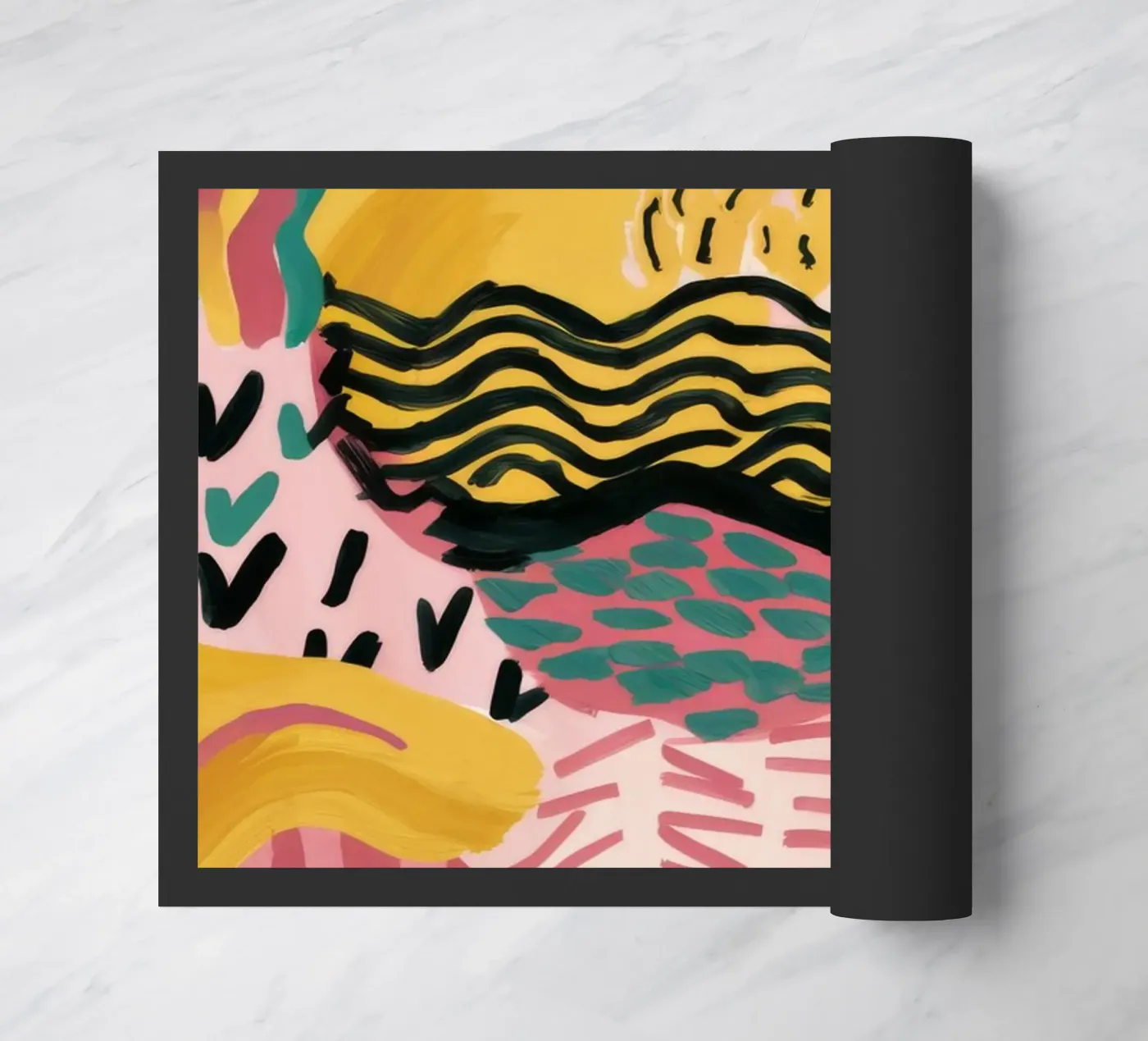 Wave Form Groove deurmat van Lumi Eyes