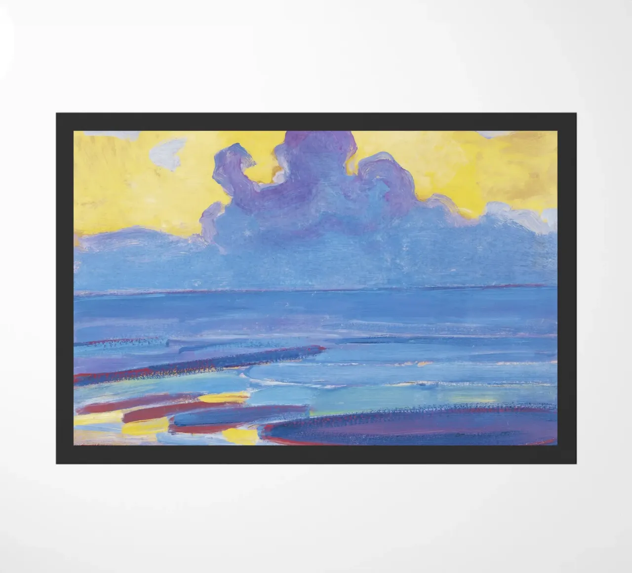 In riva al mare (1909) di Piet Mondrian zerbino da Venus Art
