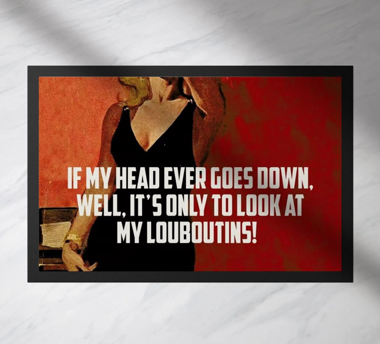 If My Head Ever Goes Down zerbino da Gallery Print and Art Limited