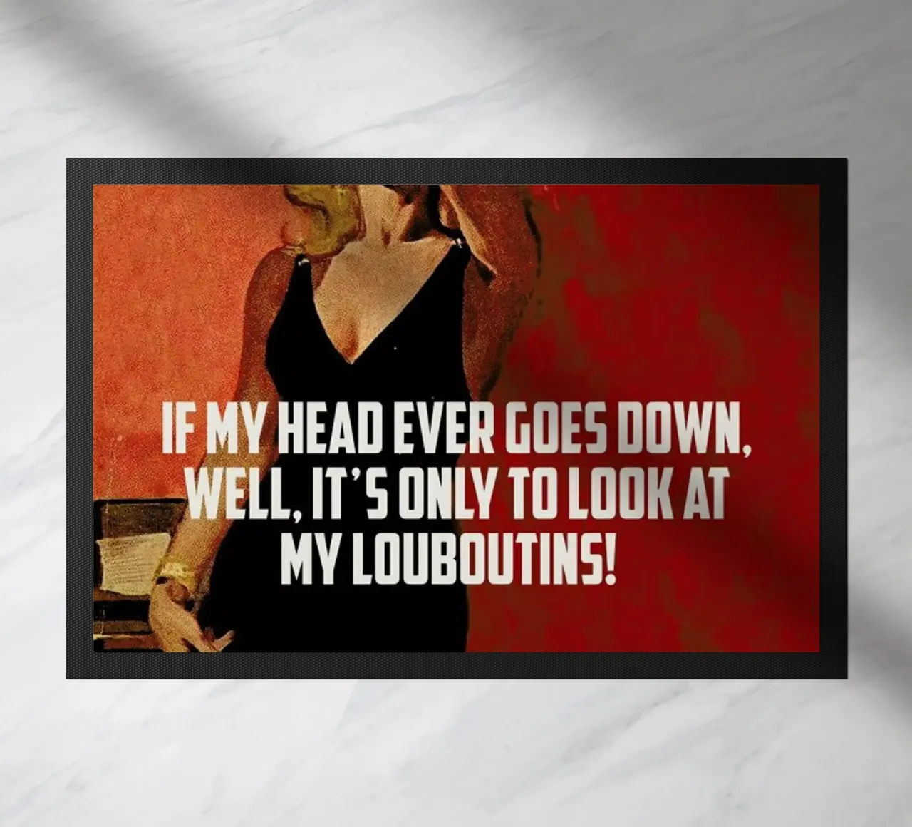 If My Head Ever Goes Down zerbino da Gallery Print and Art Limited