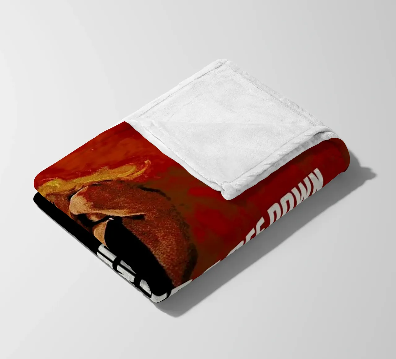 If My Head Ever Goes Down coperta in pile da Gallery Print and Art Limited