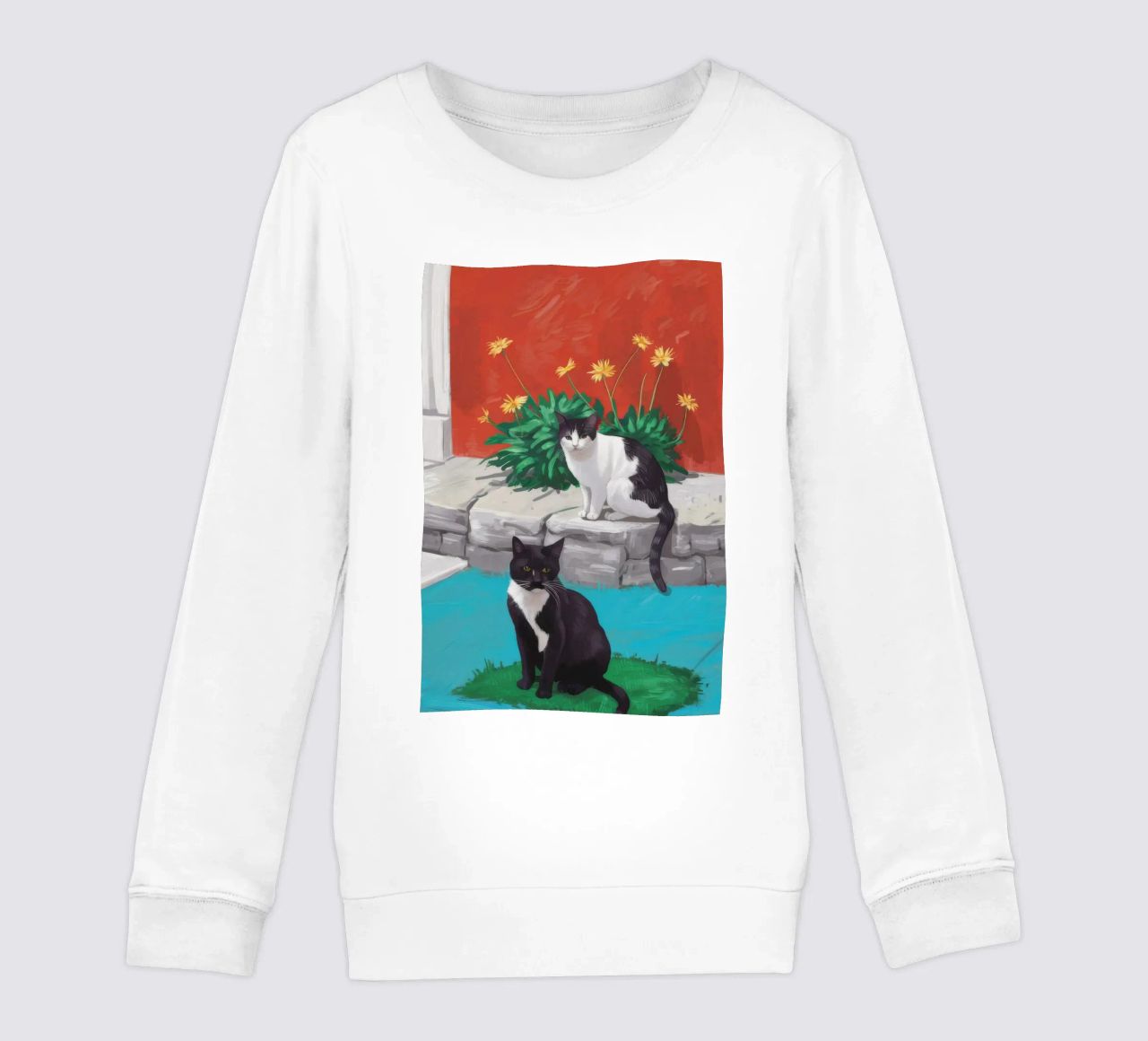 Tuxedo Bloom Perch felpa bambino da Lumi Eyes