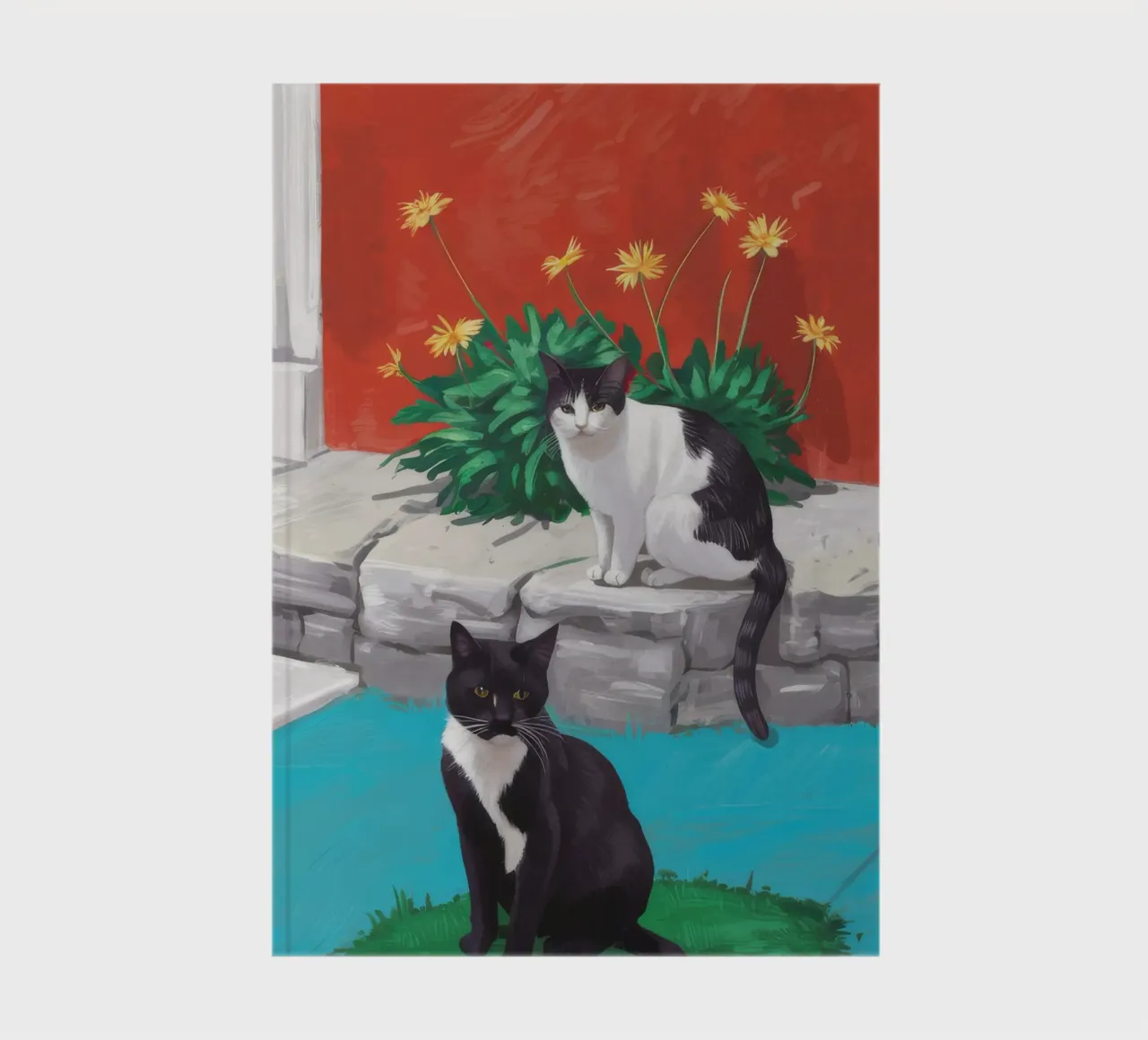 Percha Tuxedo Bloom cuaderno de Lumi Eyes