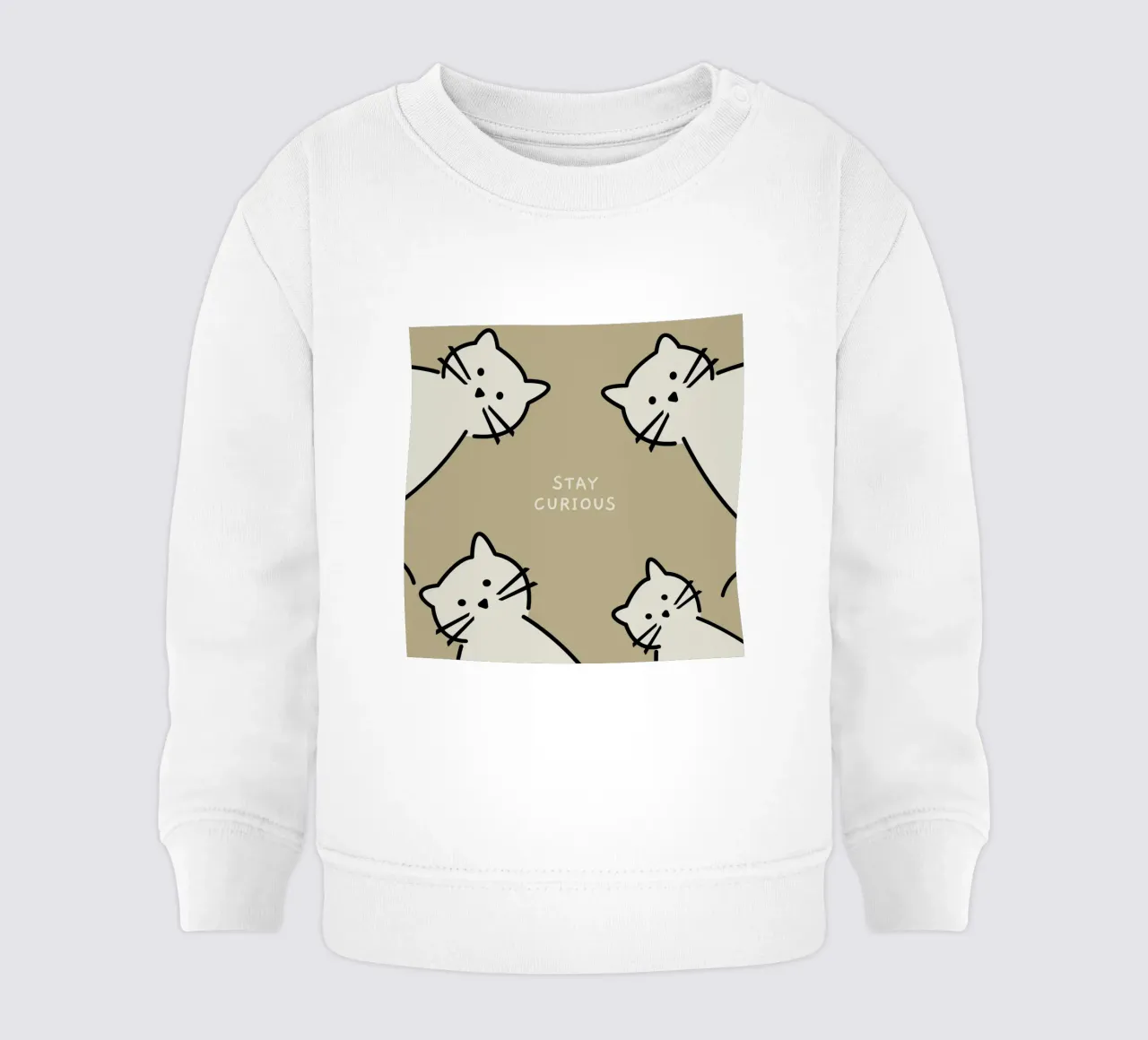 Curious Cats felpa neonato da Dharma