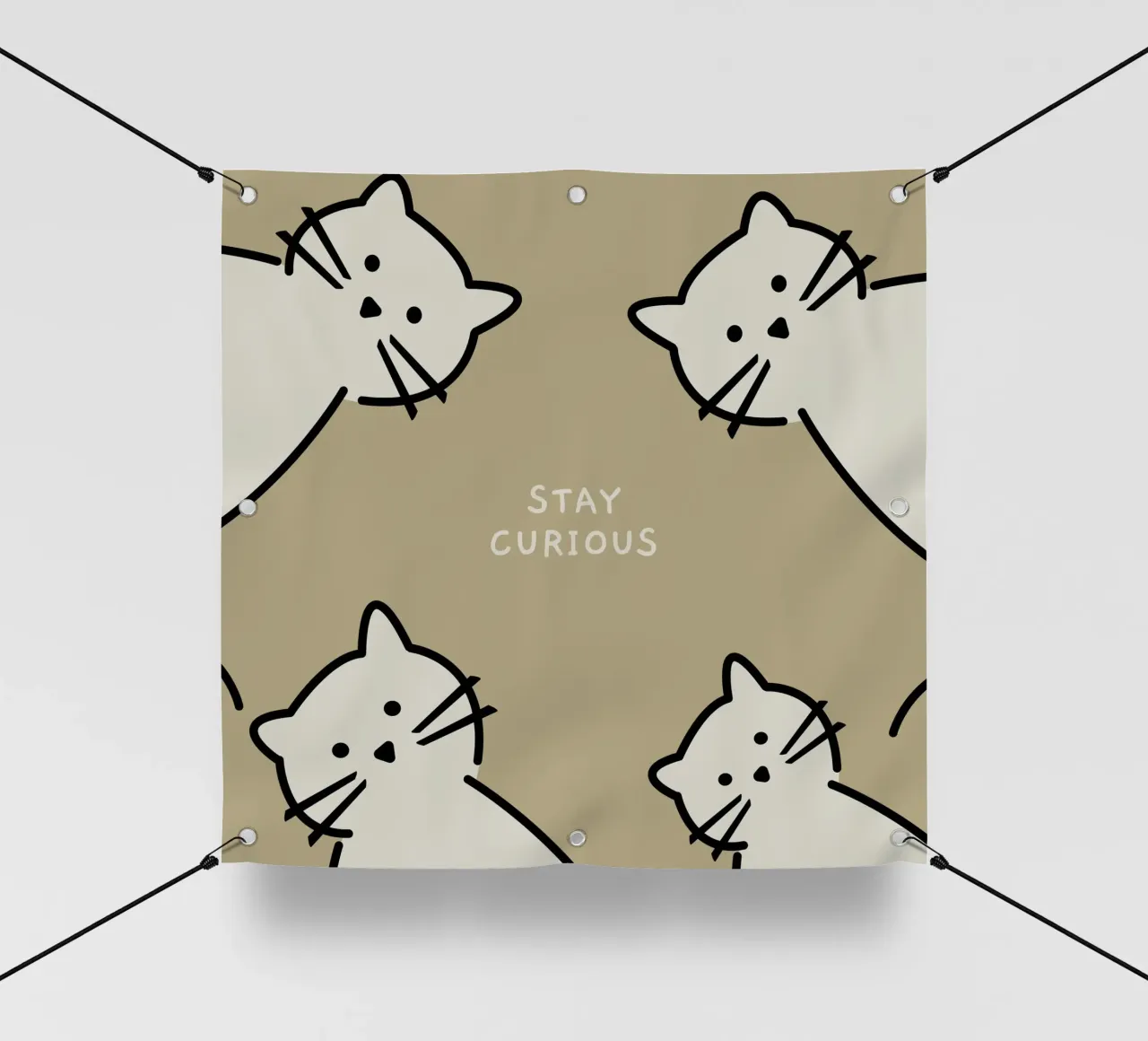 Curious Cats telo in pvc da Dharma