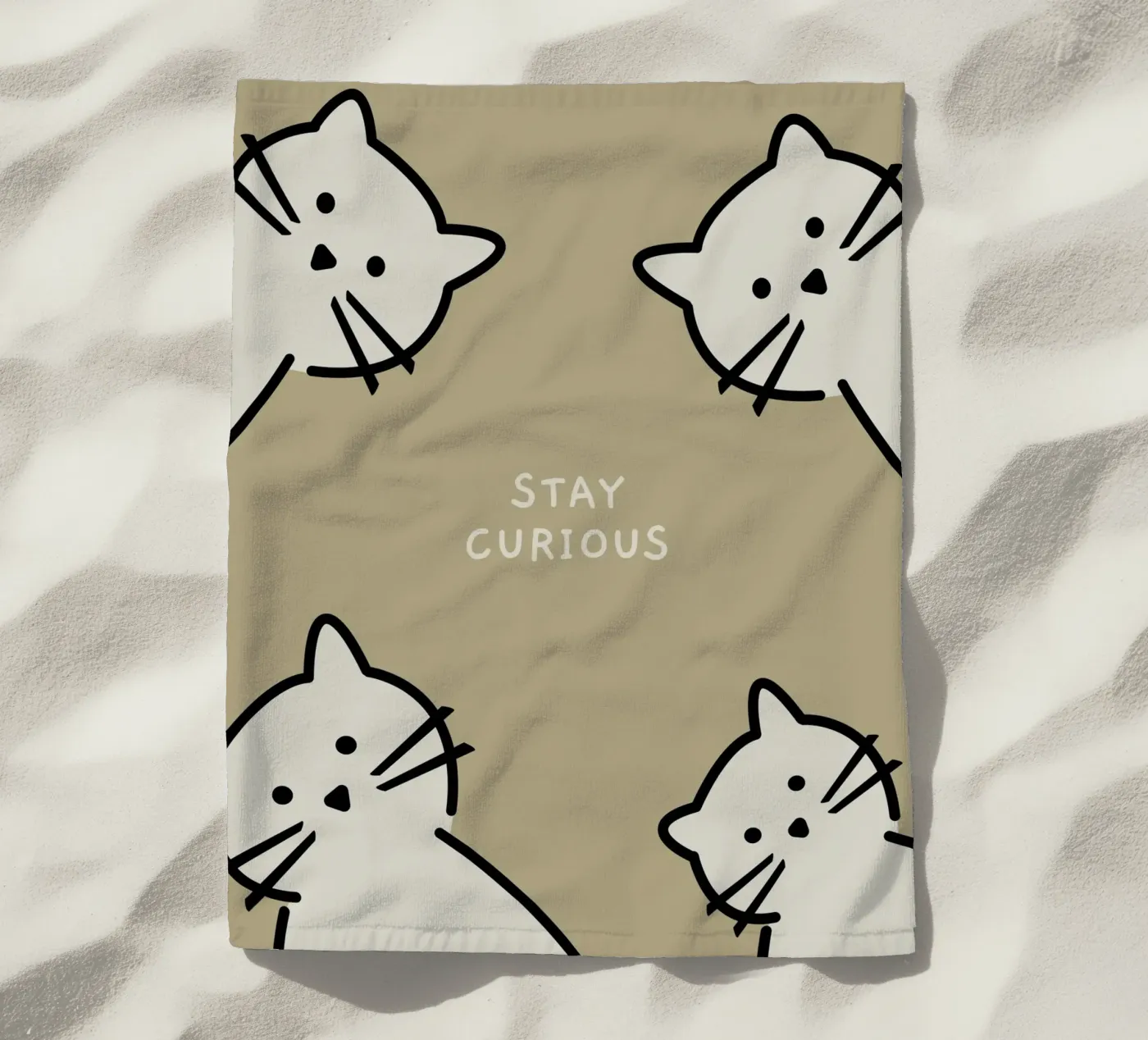 Curious Cats telo mare da Dharma