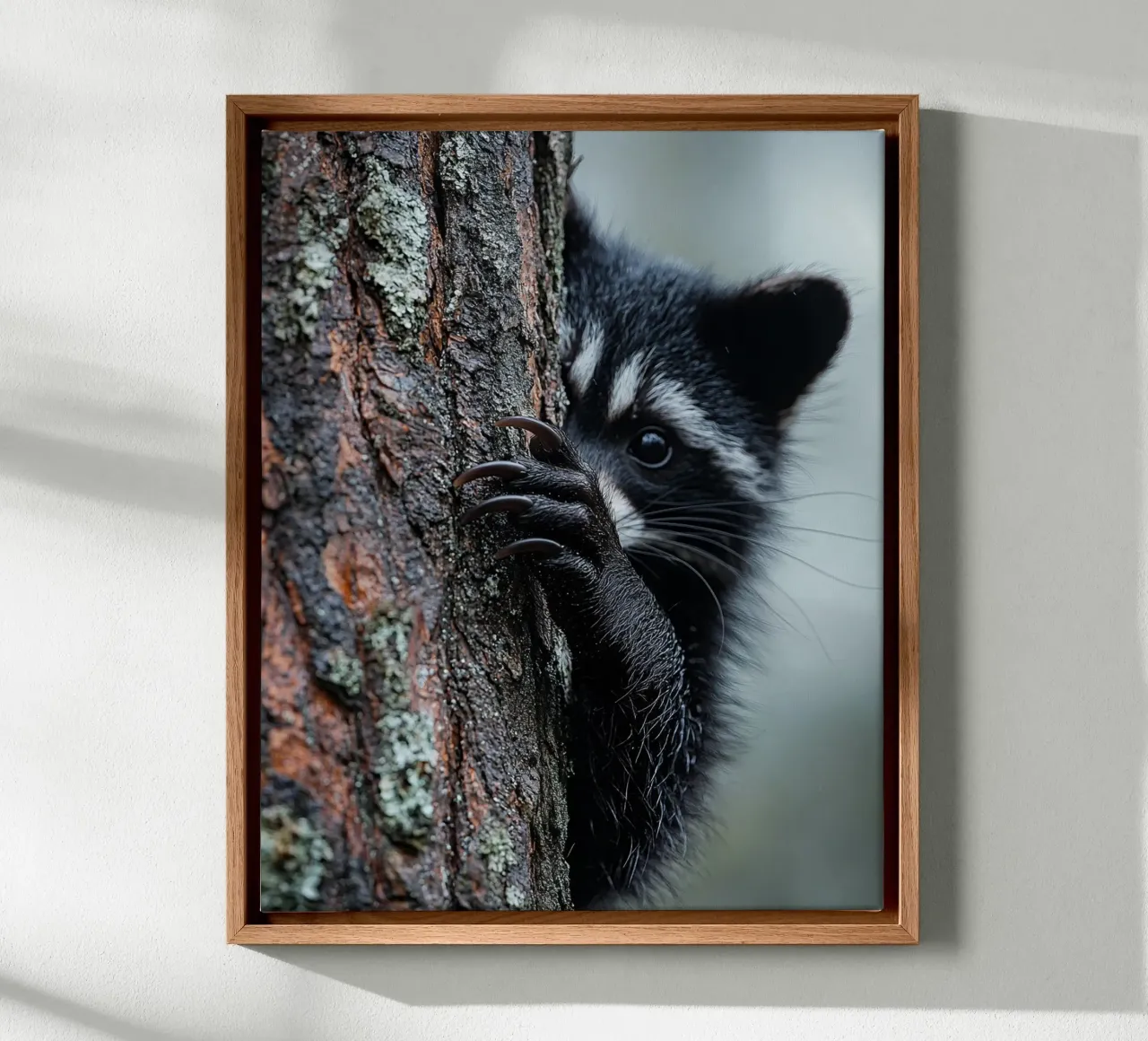Macro Nature tela con Cornice a cassetta da PhotoVibe Decor