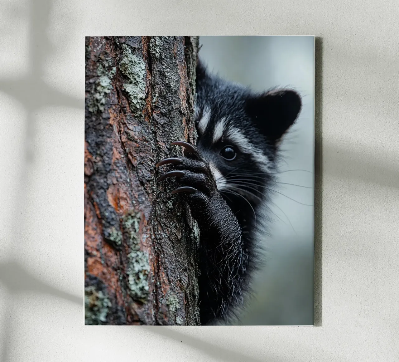 Macro Nature tela con Cornice a cassetta da PhotoVibe Decor