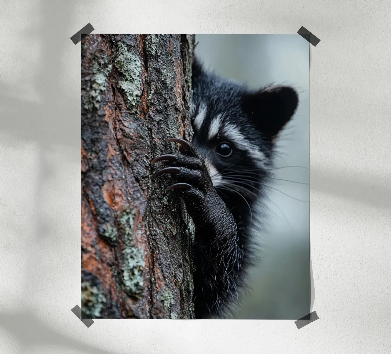 Macro Nature poster con telaio in alluminio da PhotoVibe Decor
