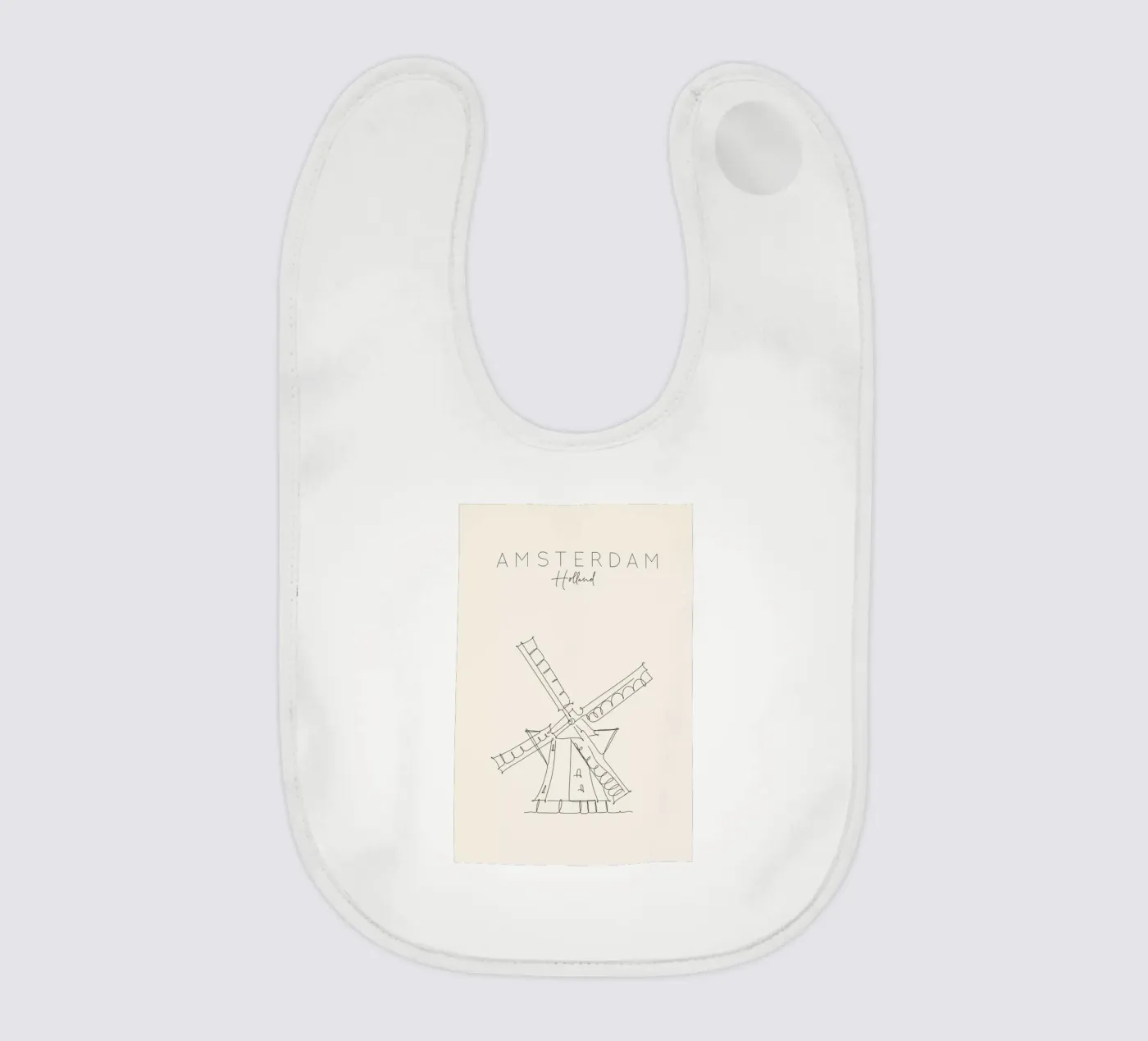 Amsterdam bavaglino da The Cartography Collection
