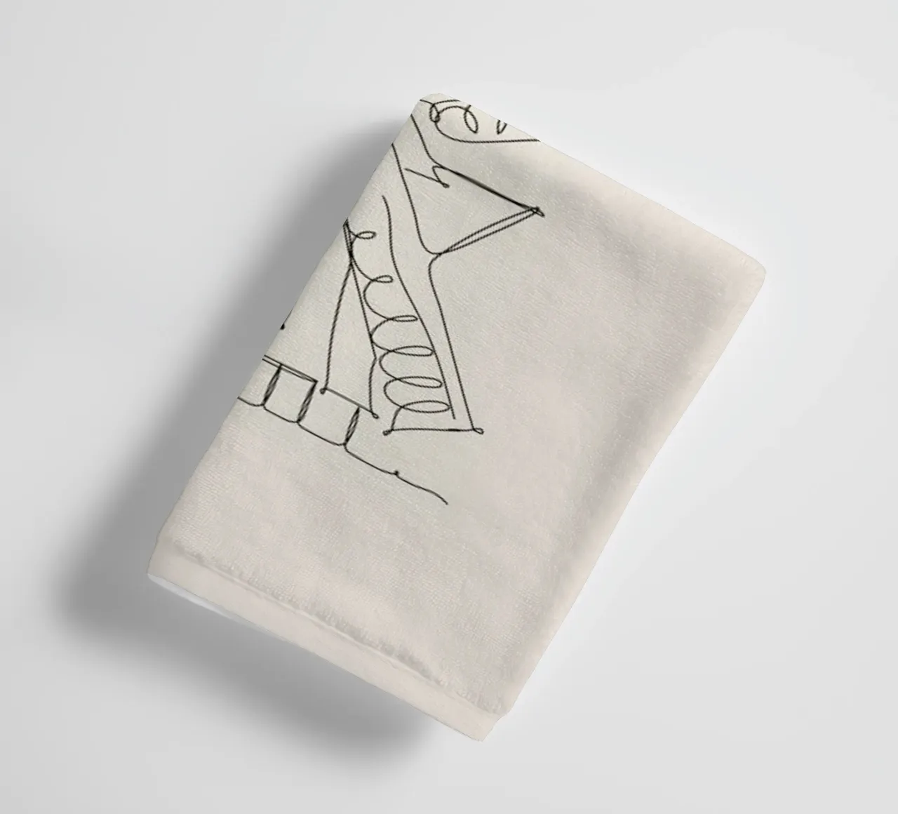 Amsterdam asciugamano da bagno da The Cartography Collection
