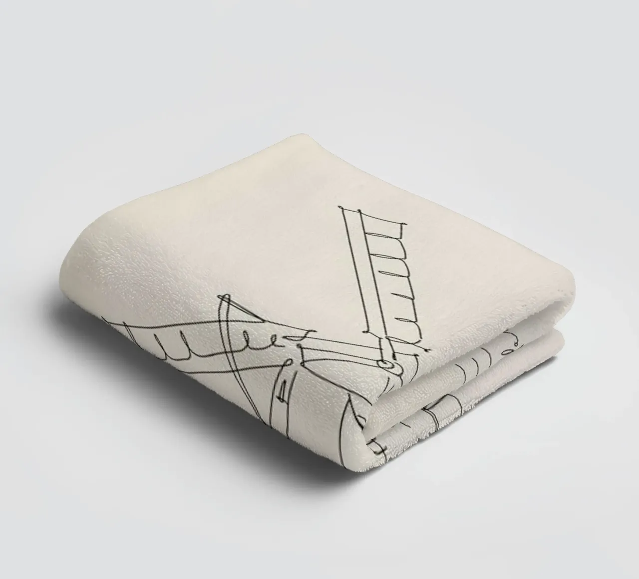 Amsterdam asciugamano da bagno da The Cartography Collection