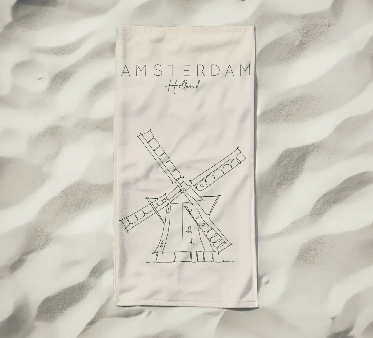 Amsterdam telo mare da The Cartography Collection