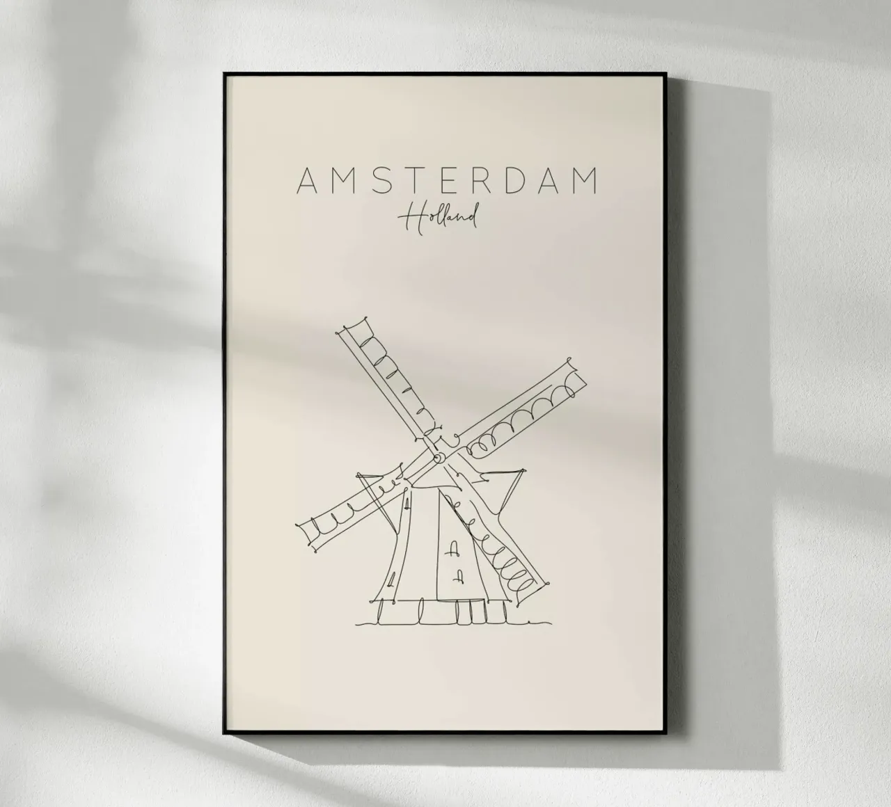 Amsterdam plexiglass da The Cartography Collection